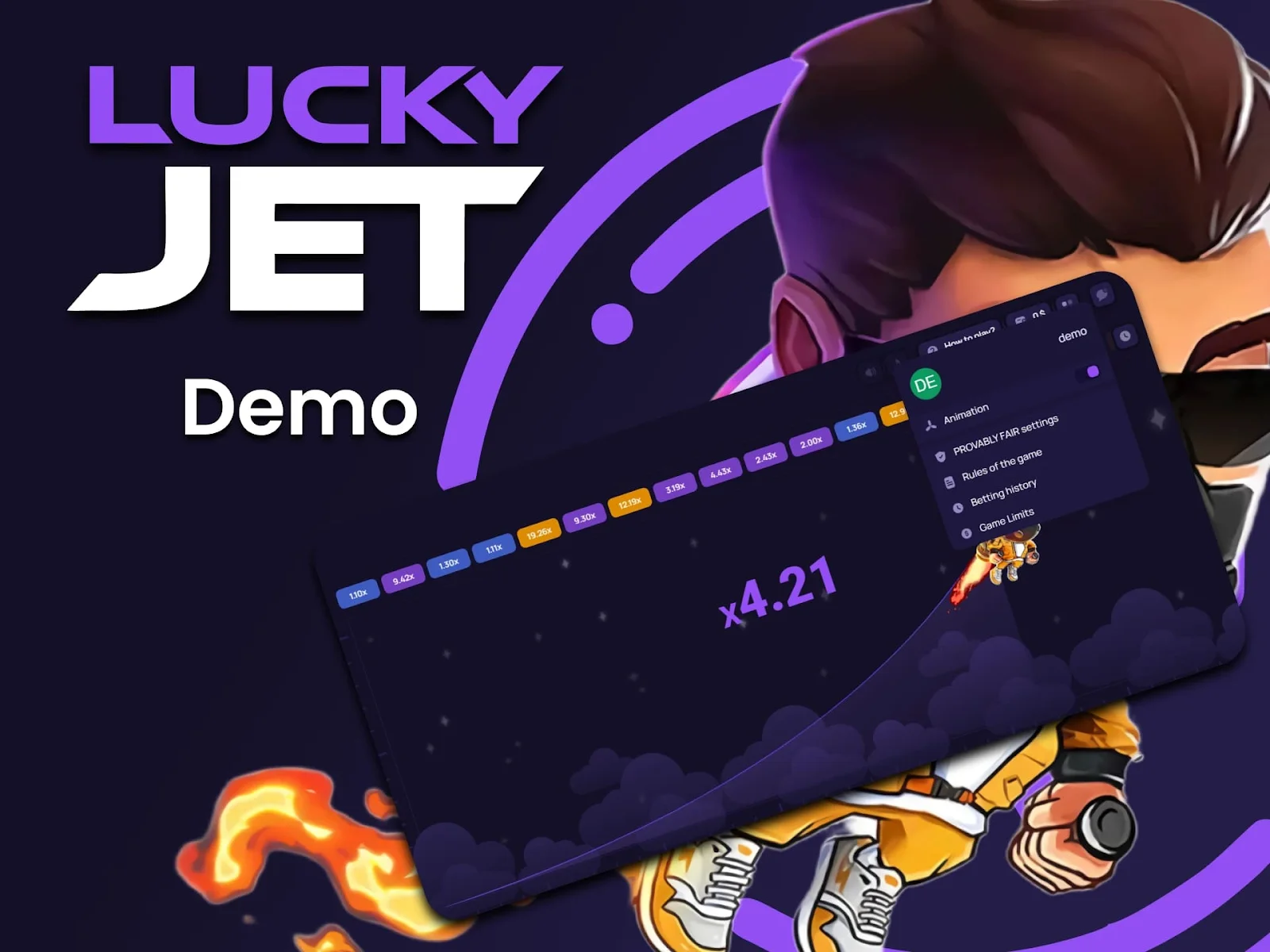 Lucky Jet demo